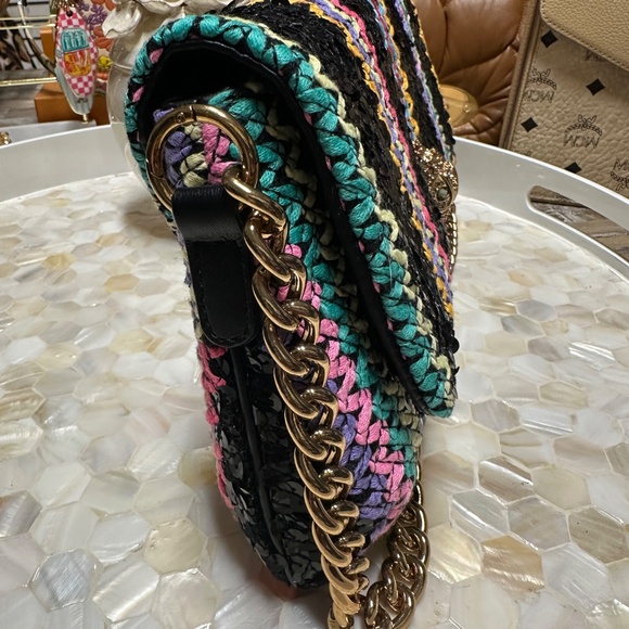 NWOT Kurt Geiger Kensington sequin shoulder crossbody handbag GORGEOUS! - Picture 4 of 11